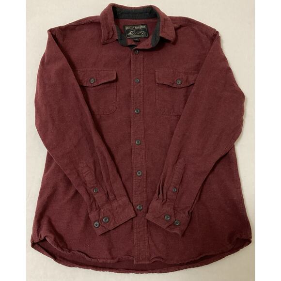 Grizzly Mountain Button Down L Heavyweight 100% Cotton Work Outdoors - Picture 1 of 10